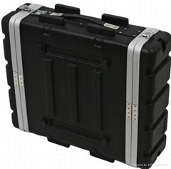 Heavy duty ABS case for 3-unit rack