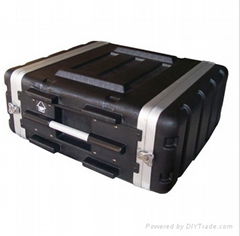 Heavy duty ABS case for 4-unit rack