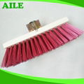 New Popular Hard Wooden Broom With Plastic Hair For Dust Cleaning 1