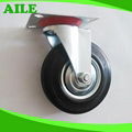 Swivel Black Rubber Caster 3