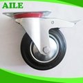 Industrial Rubber Wheel Caster