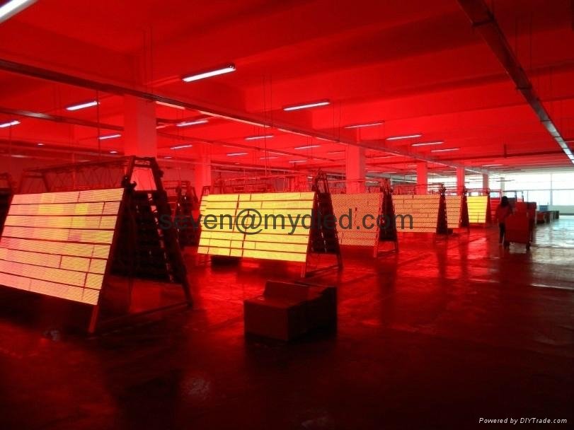 Meiyad outdoor P10 single red color LED mdoule 4
