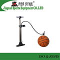 Well Design Solid Made Bicycle Floor Pump with accurate pressure gauge 3