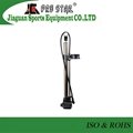 Well Design Solid Made Bicycle Floor Pump with accurate pressure gauge 4