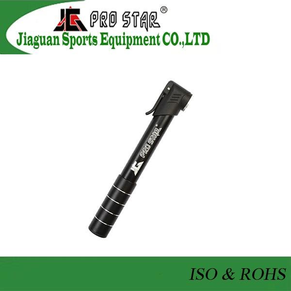 High Quality Aluminum Portable Bicycle Pump with Plastic Head 2