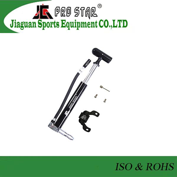 New-design Aluminum 6063 Mini Bike Floor Pump Fits for Schrader & Presta