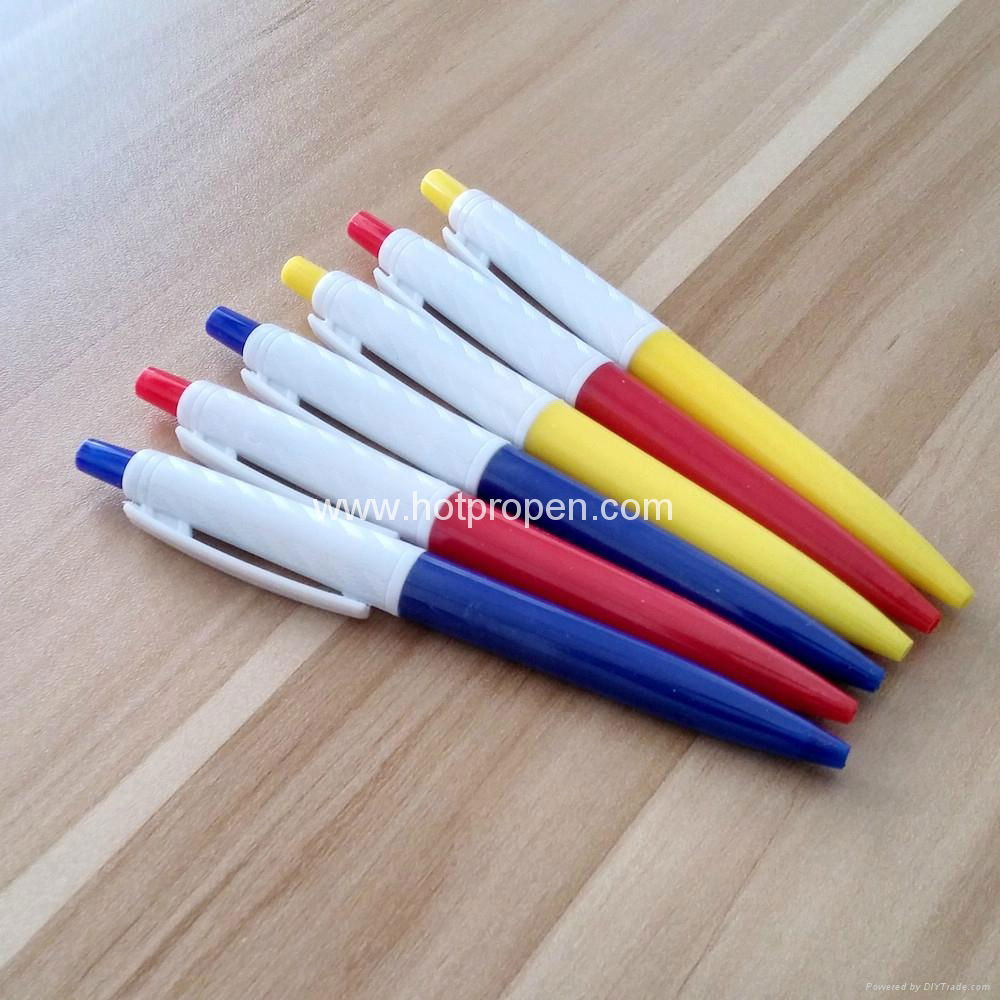 cheaper click ball pen, promotion pen 4