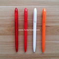 cheaper short clip twist ballpoint pen 1