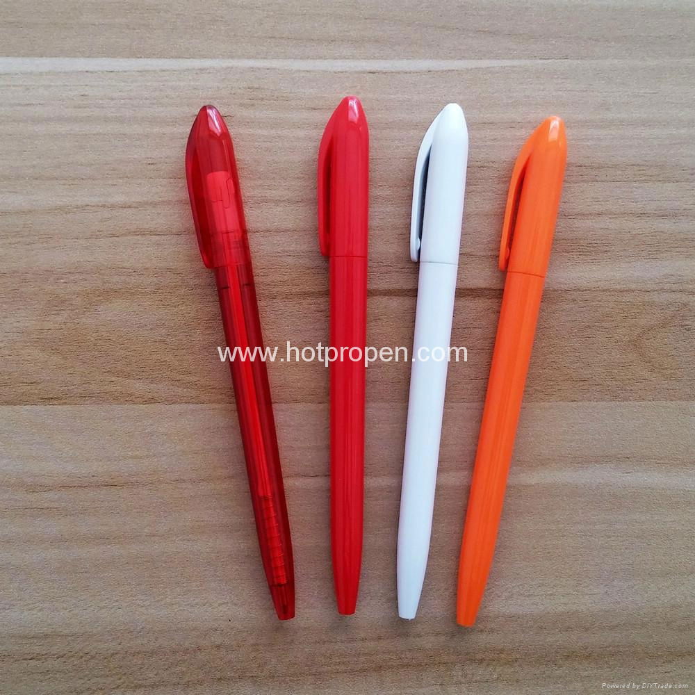 cheaper short clip twist ballpoint pen 5