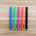 soft rubber coated triangle ball pen with logo 5