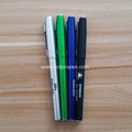 soft rubber coated spray paint neutral ink pen with logo 1