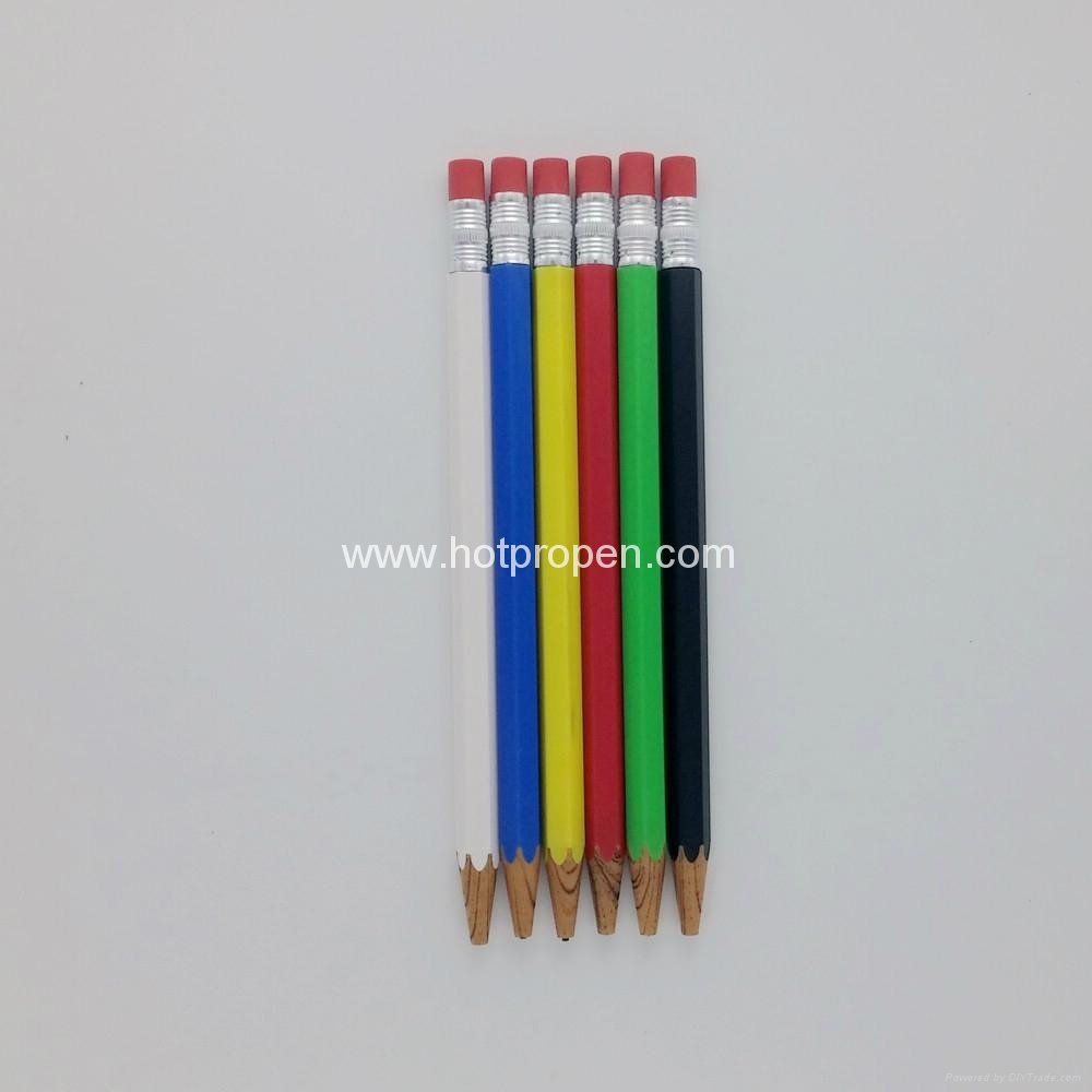塑料噴漆鉛筆造型圓珠筆扭動觸控筆