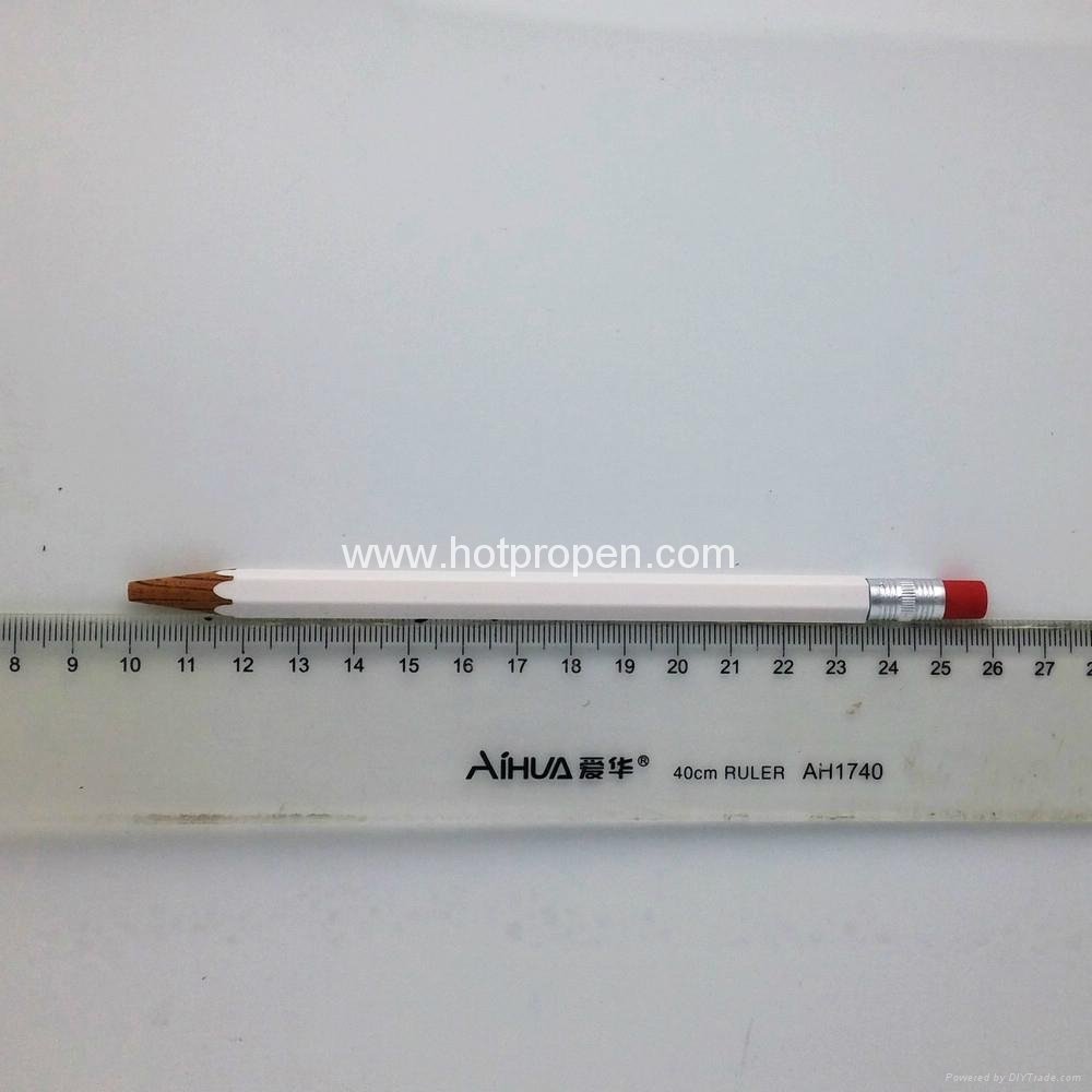 塑料噴漆鉛筆造型圓珠筆扭動觸控筆 5