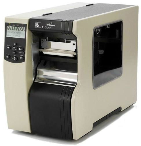 供应厦斑马ZEBRA 110XI4 600dpi 工业型条码打印机