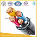 pvc electric cable wire copper conductor xlpe insulated power cable
