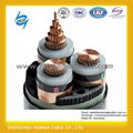 medium voltage 3/C 6.35/11 Kv Cu/XLPE/Cts/PVC/Swa/PVC Three Core Power Cable