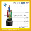 YJV32 Steel Wire Armoured XLPE Insulation PVC Jacket Copper Conductor SWA Cable 1