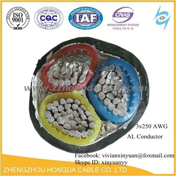 NA2XY, 0.6/1kv Aluminium XLPE Insulated PVC Jacket Underground Power Cables