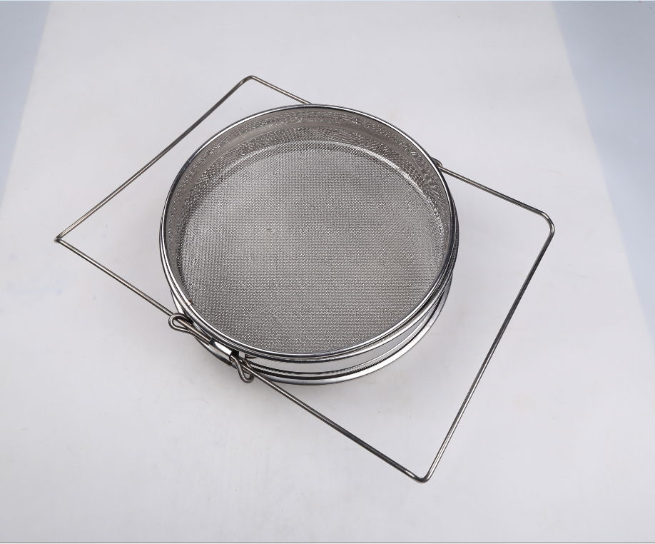 Stainless Steel Double Honey Filter 3