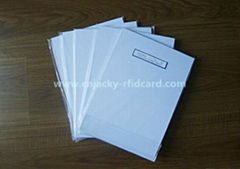 White inkjet printing PVC sheet