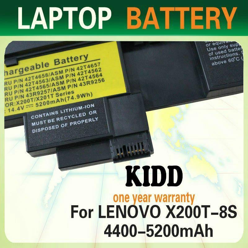 OEM Laptop Battery for LENOVO IBM ThinkPad X200T/X201T Series 3
