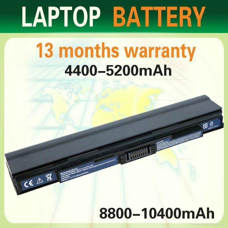External battery for laptop Replacement laptop battery li-ion battery for ACER:A