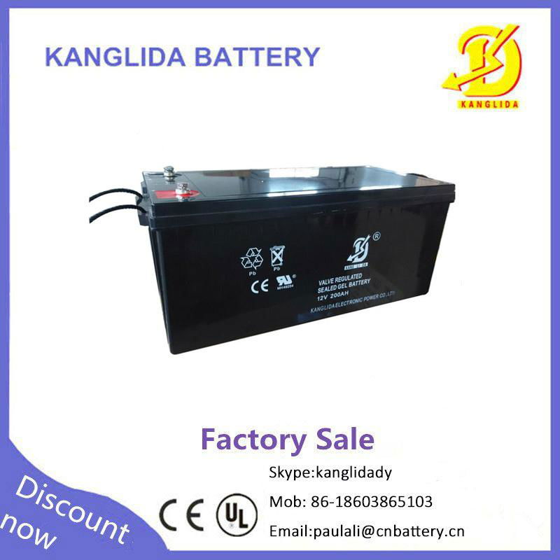     solar symble     12v200 sealed  lead  acid  battery  2