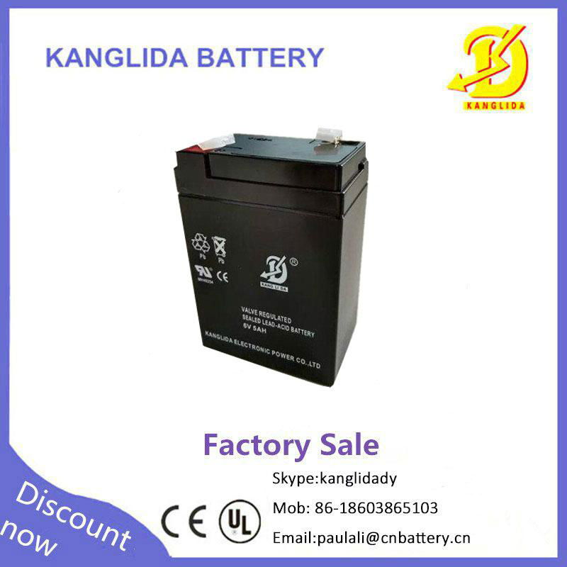 6V5AH accumulator  emergency lamp battery