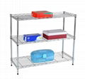 Stainless Steel Wire Office Shelving 1