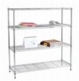 Stainless Steel Wire Office Shelving 4