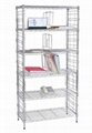 Stainless Steel Wire Office Shelving 2