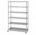 Industrial Stainless Steel Metal Storage Wire Shelving 1