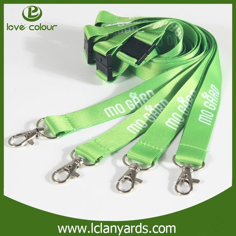 Fashion Style Polyester Material Customised Neck Strap Lanyards