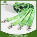 Fashion Style Polyester Material Customised Neck Strap Lanyards 1