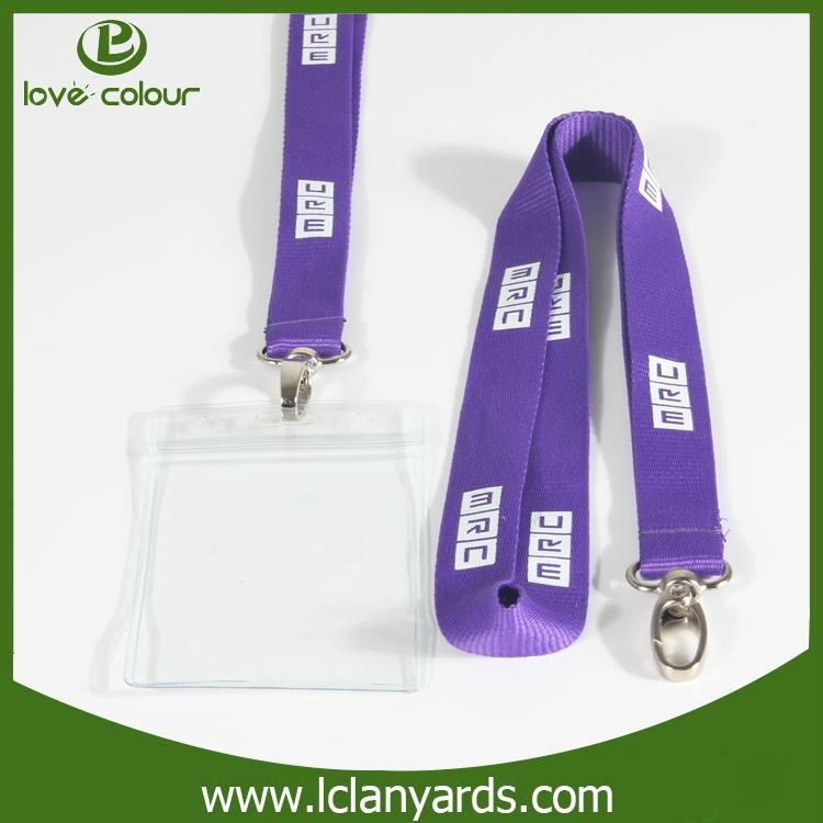 Fashion Style Polyester Material Customised Neck Strap Lanyards 3