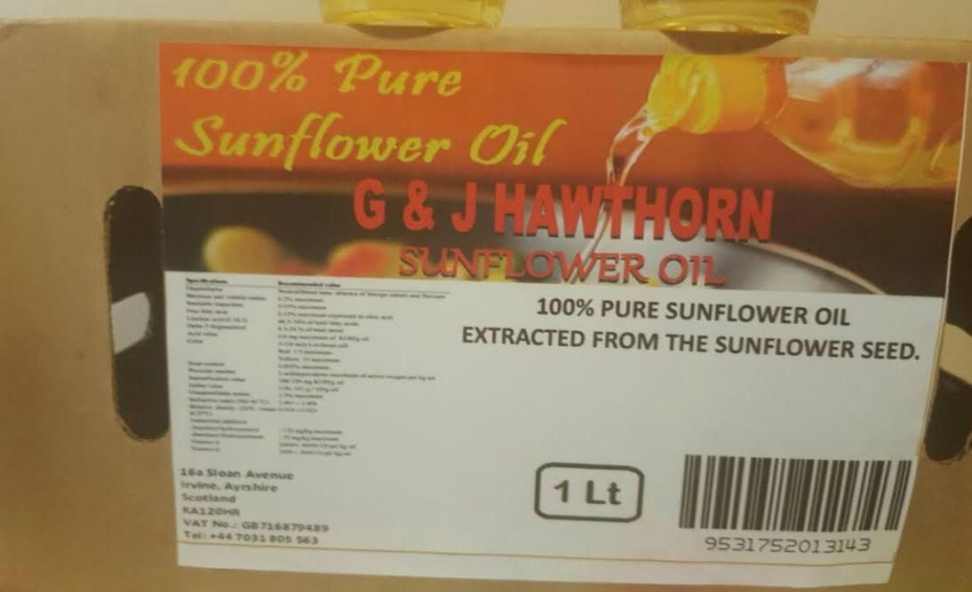 Refined Sunflower Cooking Oil in 1L 2L 3L 4L 5L (South Africa