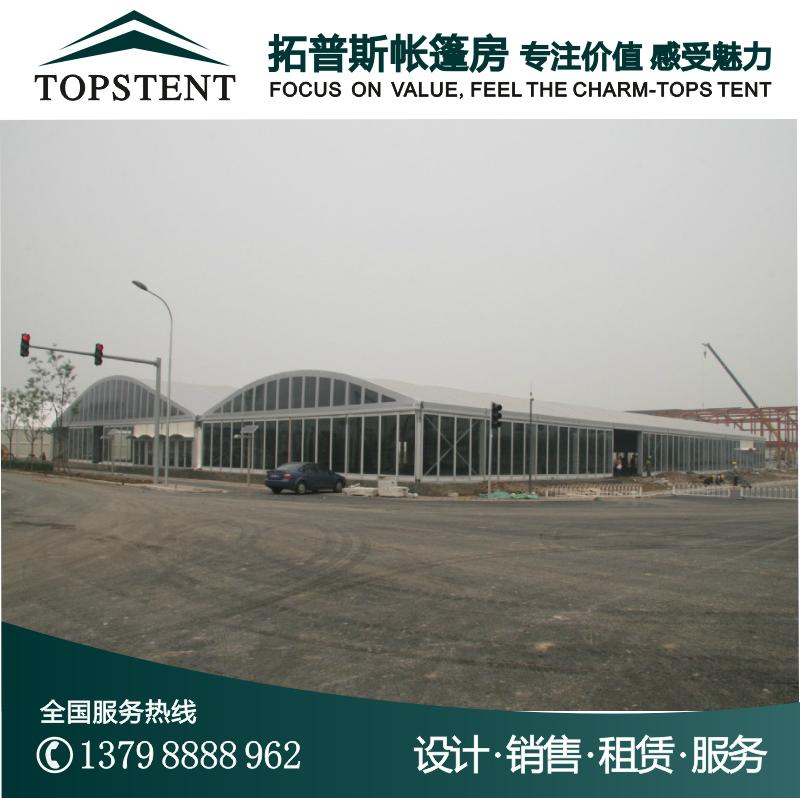 孤型展會篷房大棚 5