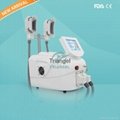 2016 CE approved quick slim weight loss beauty equipment Cryo+ rf +cavitattion 4