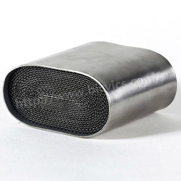 Selective Metal Honeycomb Catalytic Converter for Universal Auto