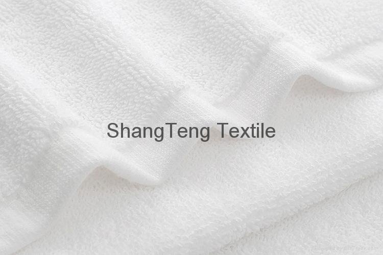 hotel standards cotton fiber jacquard embroidery bath towel