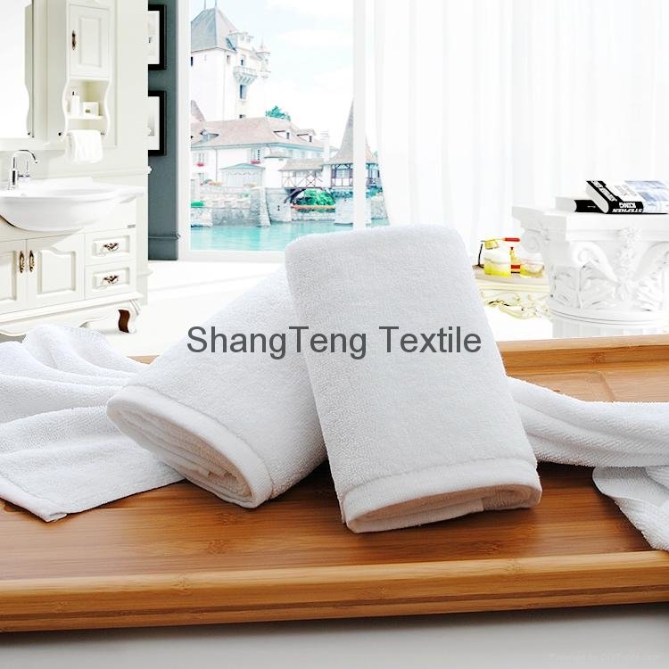 hotel standards cotton fiber jacquard embroidery bath towel 3