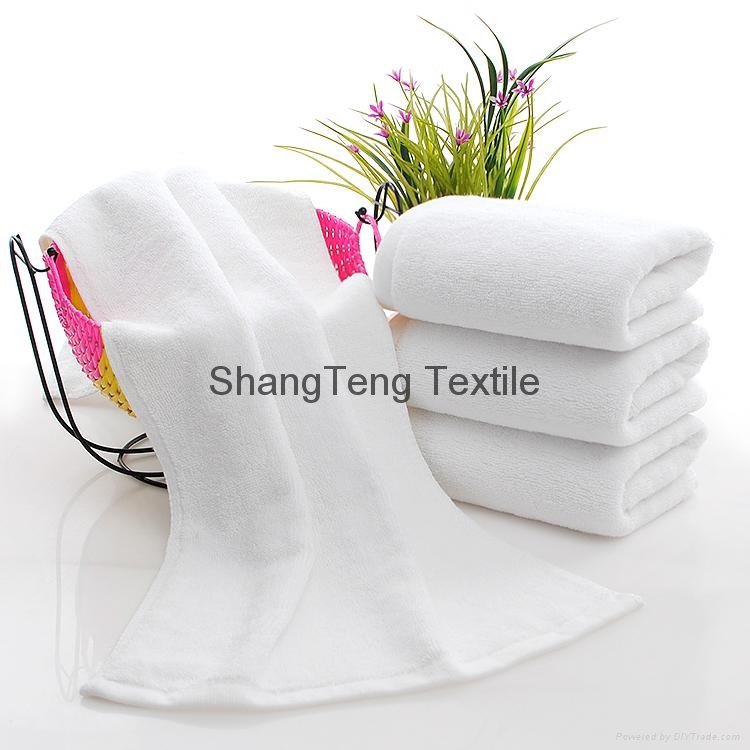 hotel standards cotton fiber jacquard embroidery bath towel 4