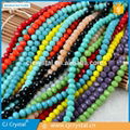 Glass beads manufacture faceted rondelle glass beads  1