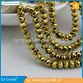 glass beads manufactures Metallic color