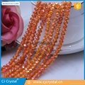 Wholesale loose glass rondelle beads