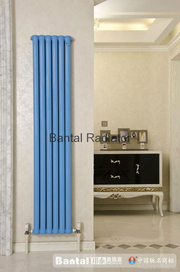 Elliptical steel tube radiator for central water heating GGZ2-A-600 5