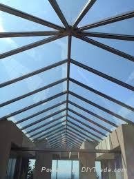 Customized SGP laminated glass roof 3