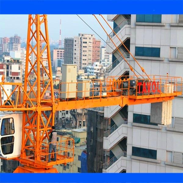 QTZ160(6516) Construction Building Hydraulic Tower Crane with ISO Certificate 2