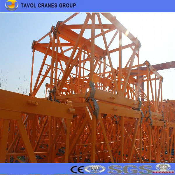 QTZ160(6516) Construction Building Hydraulic Tower Crane with ISO Certificate 3