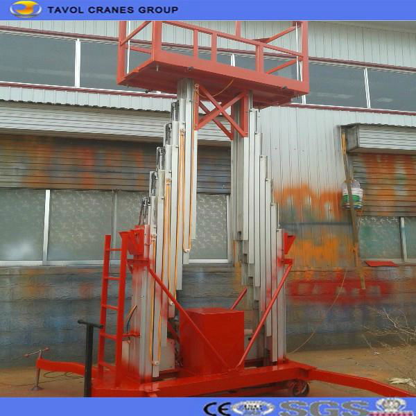 SJYL0.15-3 Single Mast Aluminum Alloy Lift Platform 2